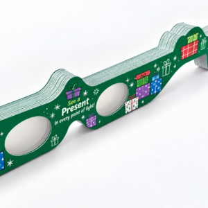 Bundle of x 24 Present Christmas Glasses