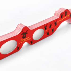 Bundle x25 Reindeer Christmas Glasses